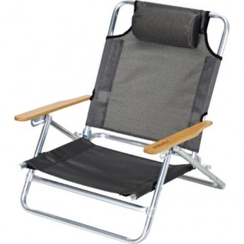 Кресло складное KOVEA DECK CHAIR, серый Кресло складное KOVEA DECK CHAIR, серый